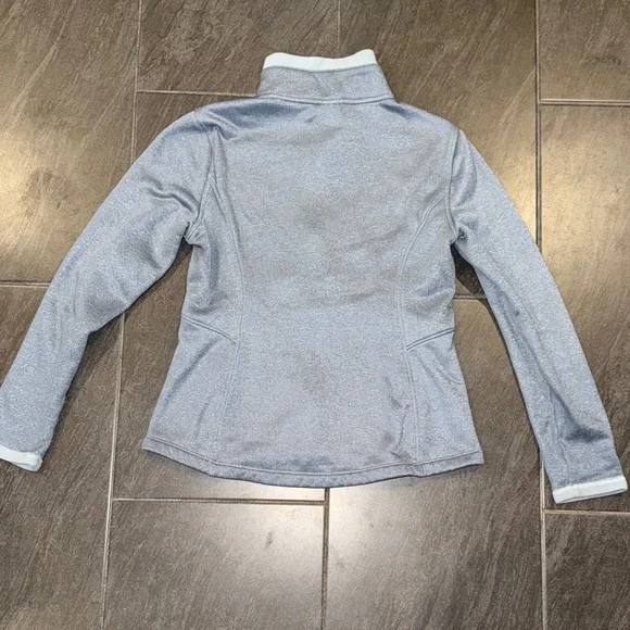 The North Face Pale Blue Full-Zip Fleece Jacket - Picture 8 of 11